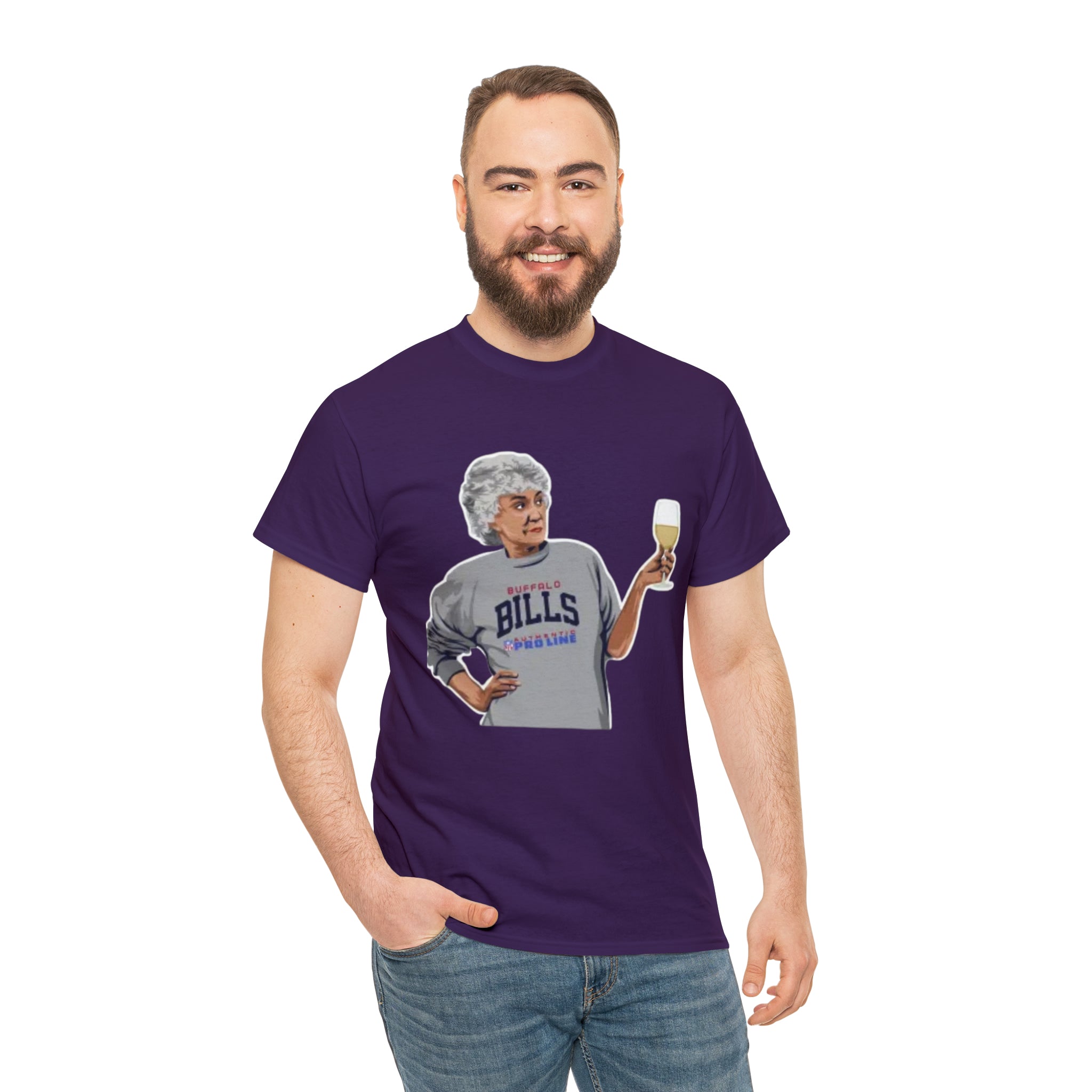 The Golden Girls 80's TV Show- Dorothy Unisex Heavy Cotton T-Shirt - Creations by Chris and Carlos