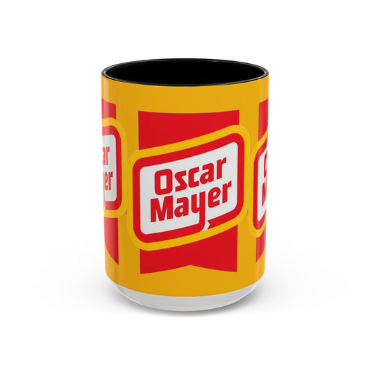Accent Mug — Retro Oscar Mayer Logo Coffee Cup (11/15 oz) - Creations by Chris and Carlos