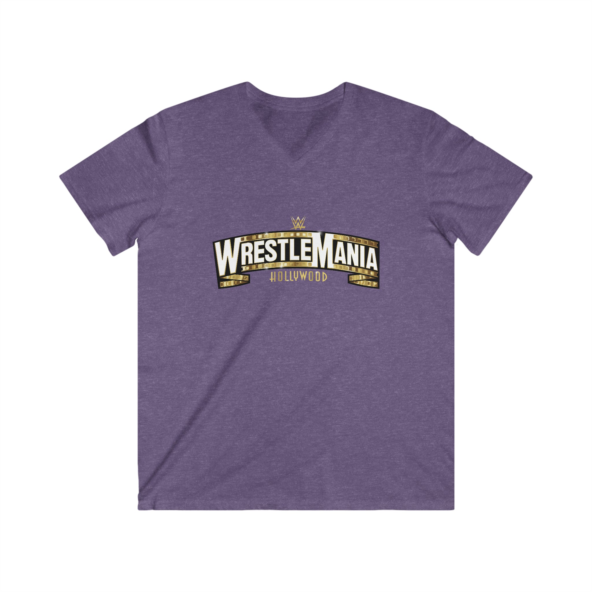 WWE Champions Logo- Unisex Fitted V-Neck Short Sleeve Tee - Creations by Chris and Carlos