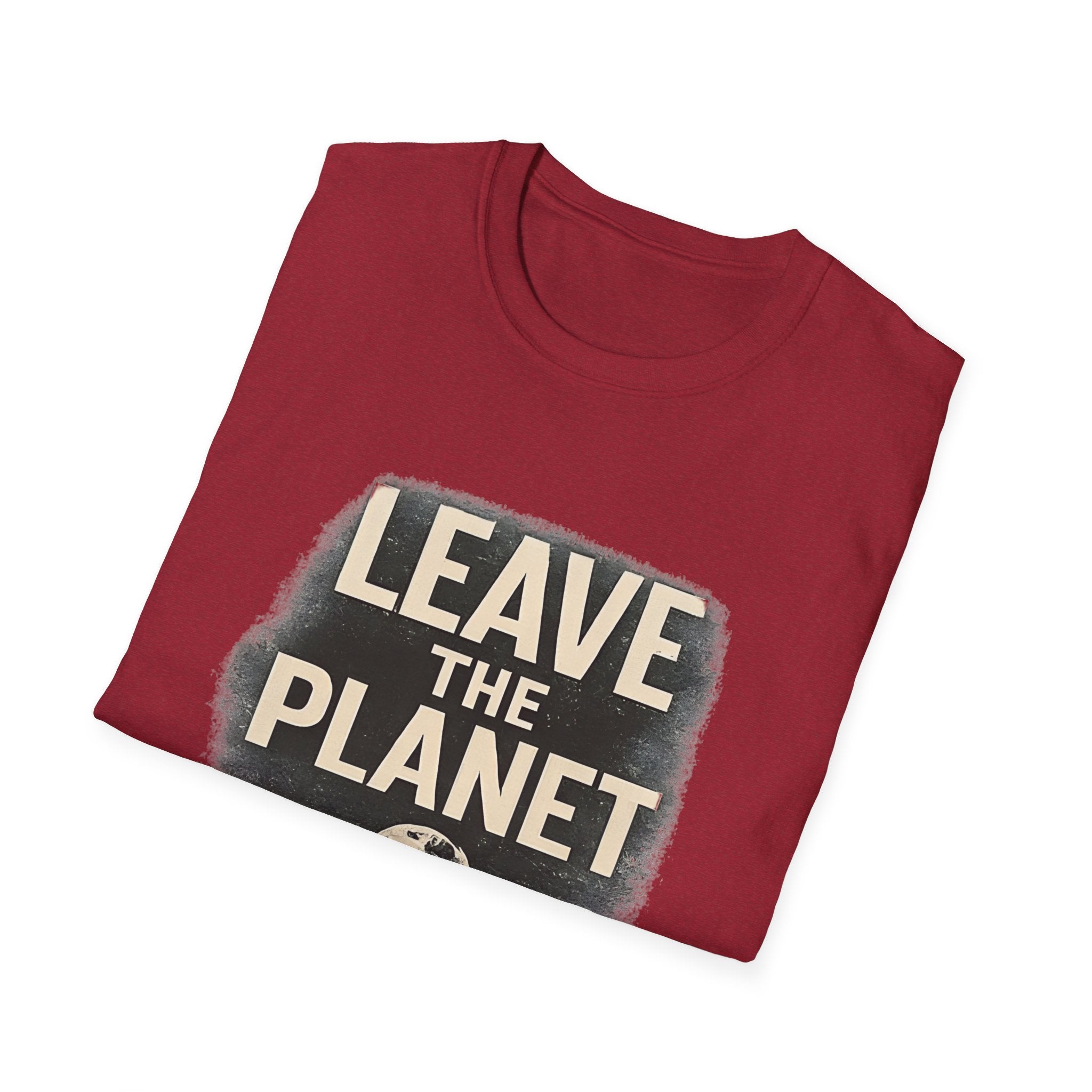 Leave the Planet T‑Shirt – Retro Space Graphic Tee - Creations by Chris and Carlos