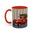 Old Soul Christmas Market™🌲Christmas Red Truck Coffee Mug — Vintage Holiday Farmhouse Accent Mug (11/15oz)