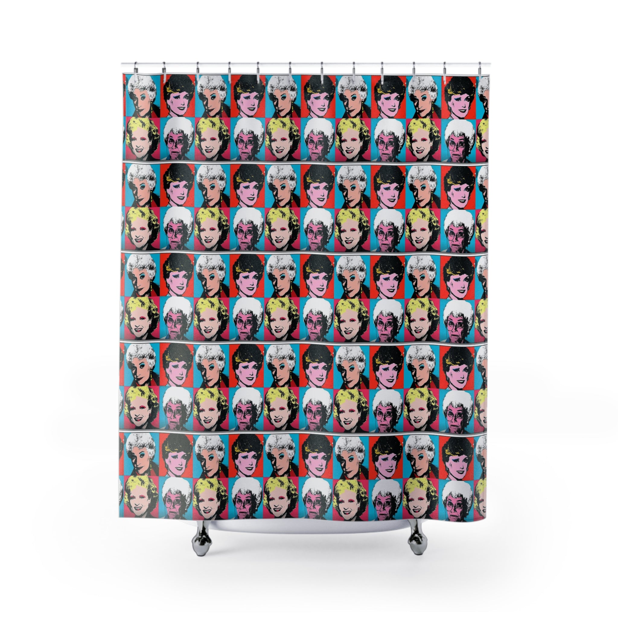 The Golden Girls 80's TV Show- Shower Curtain - Creations by Chris and Carlos