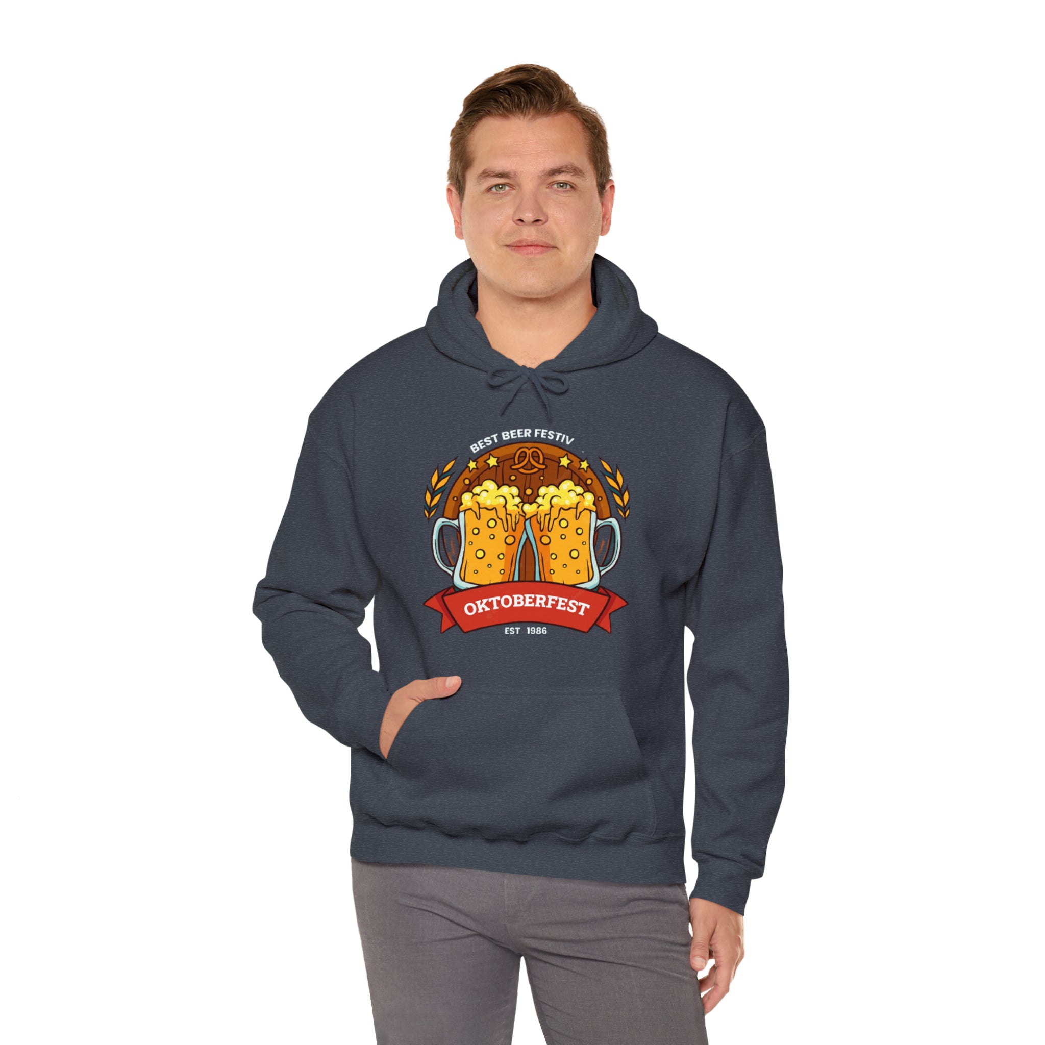 Oktoberfest- Unisex Heavy Blend™ Hooded Sweatshirt - Creations by Chris and Carlos