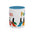 Prideles Orlando Celebration Coffee Mug, LGBTQ+ Gift, Colorful Accent Cup, Pride Month Decor, Inclusive Art, Unique Drinkware