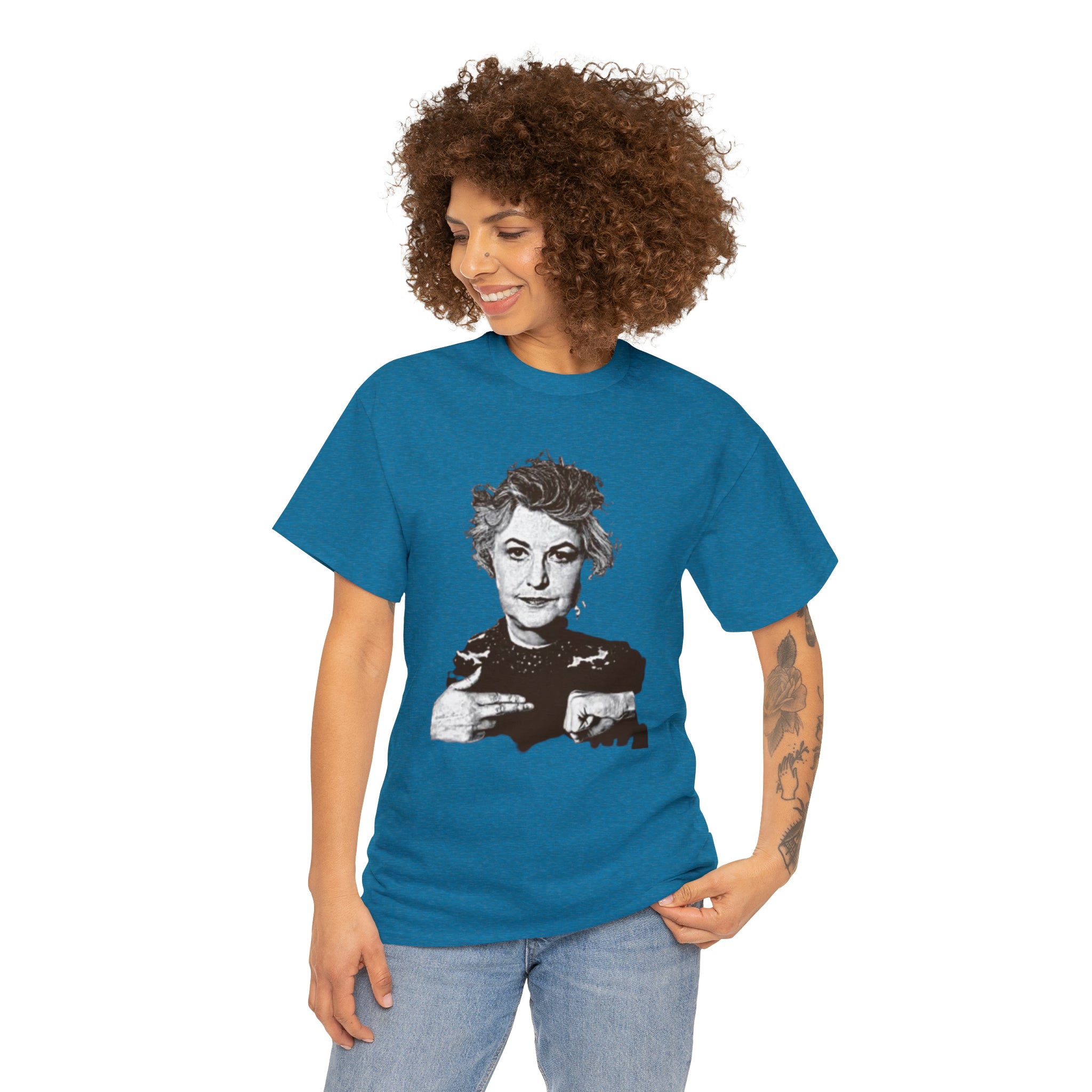 The Golden Girls 80's TV Show- Dorothy Unisex Heavy Cotton T-Shirt - Creations by Chris and Carlos