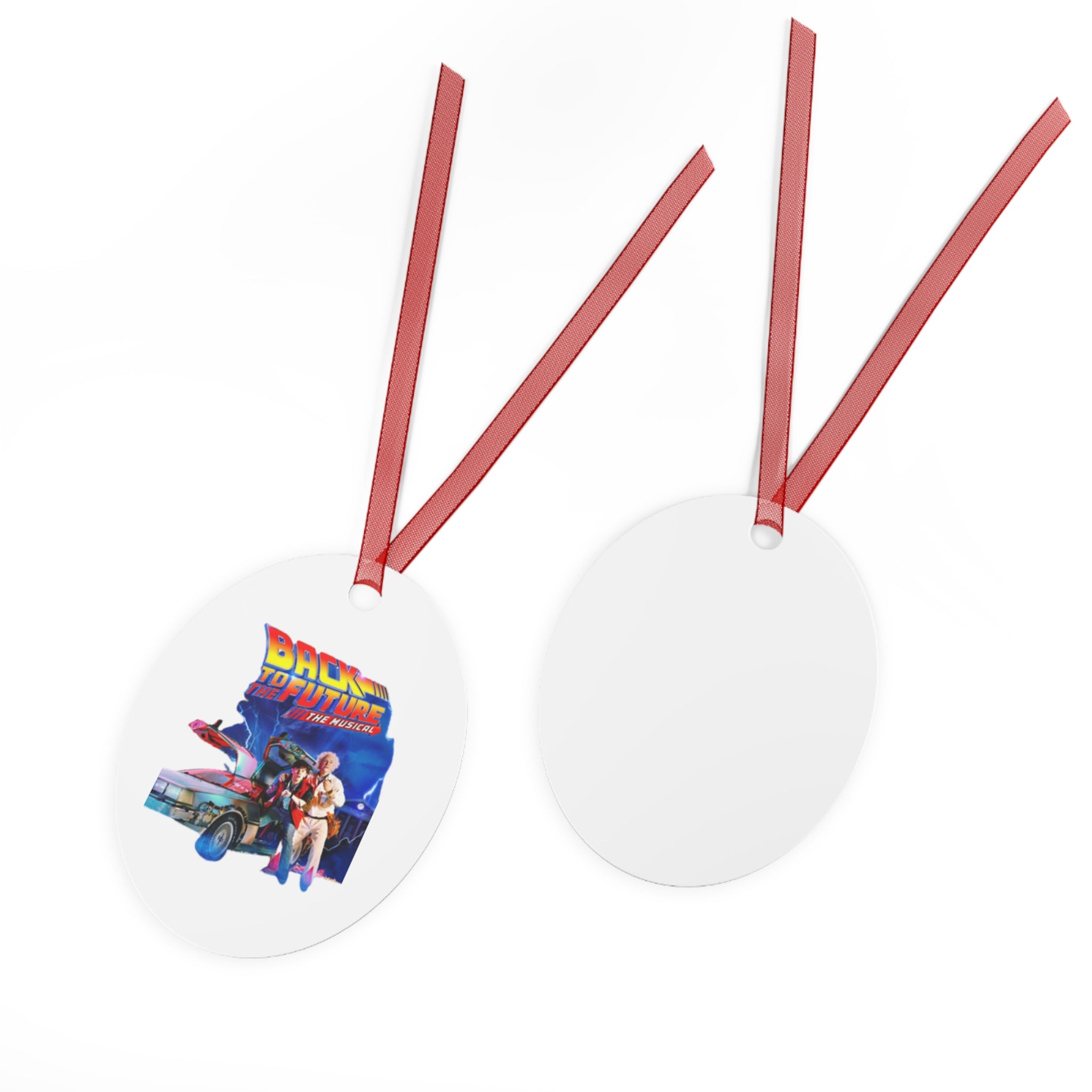 Back to the Future- Metal Ornaments - Creations by Chris and Carlos