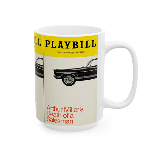 Broadway Death of a Salesman Playbill Ceramic Mug — Classic Theater Coffee Cup (11oz/15oz) - Creations by Chris and Carlos
