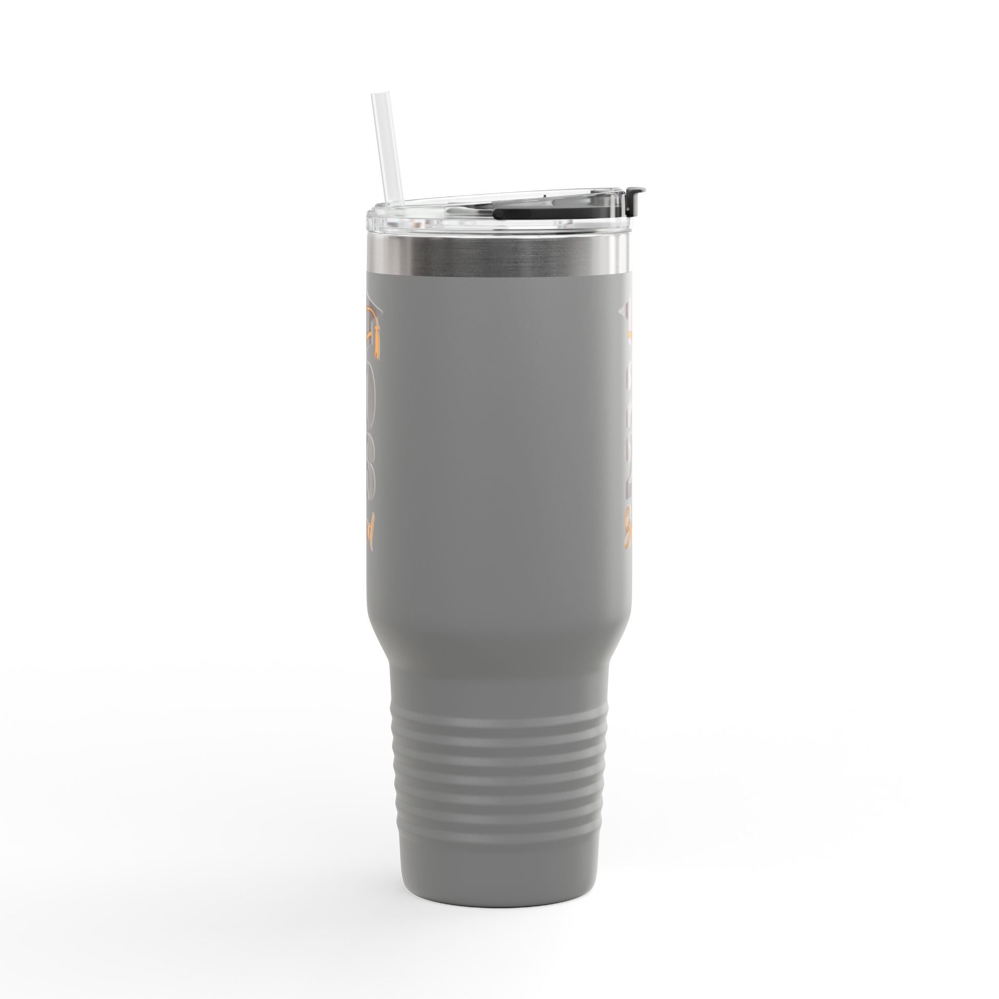 2026 Grad Insulated Travel Mug – 40oz Stainless Tumbler with Lid & Straw - Creations by Chris and Carlos