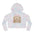 Cropped Hoodie — "Love Shack" Vintage Garden Party Floral Design