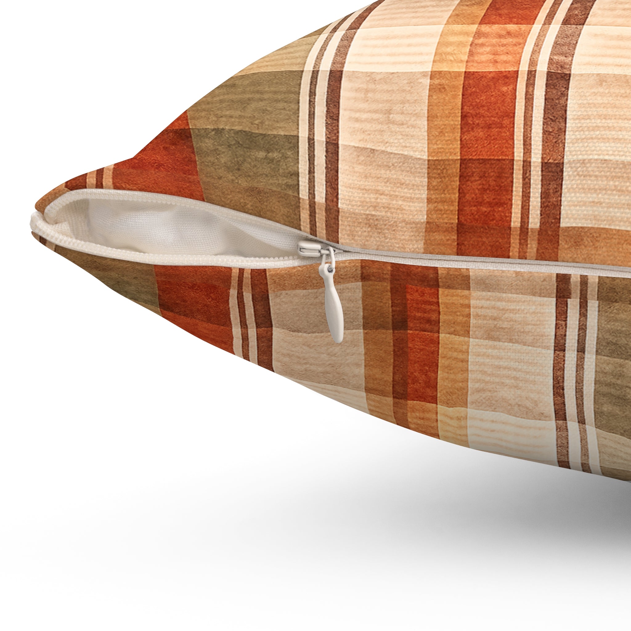 Old Soul Harvest™ Heirloom Plaid Throw Pillow - Throw Pillow from Old Soul Harvest Campfire Circle