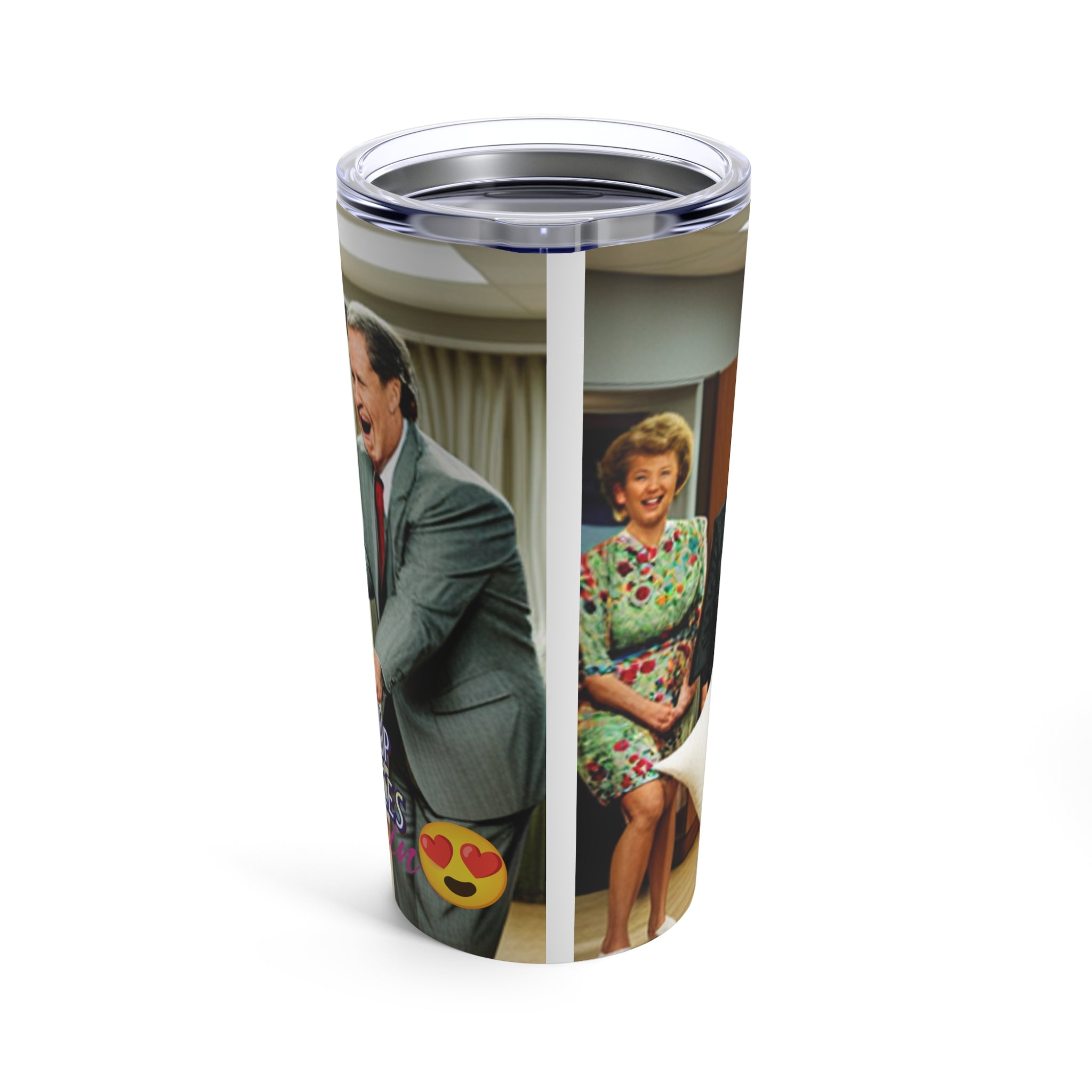 Keeping Up Appearances 90's TV Show- Pillow Fight Tumbler 20oz - Creations by Chris and Carlos