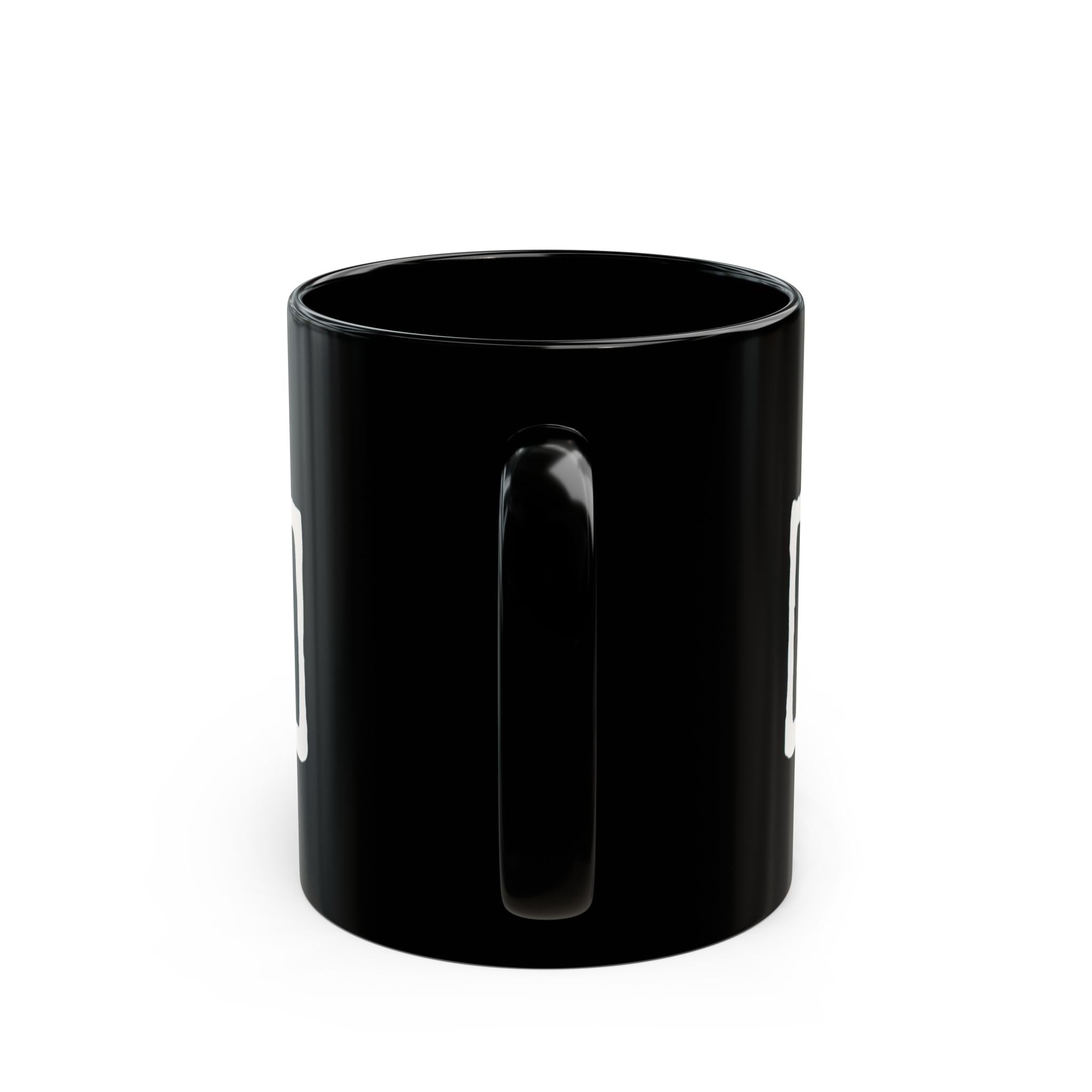 Black Coffee Mug — "scrubs" White Grunge Text | Funny Nurse & Medical Staff Gift (11oz, 15oz) - Creations by Chris and Carlos