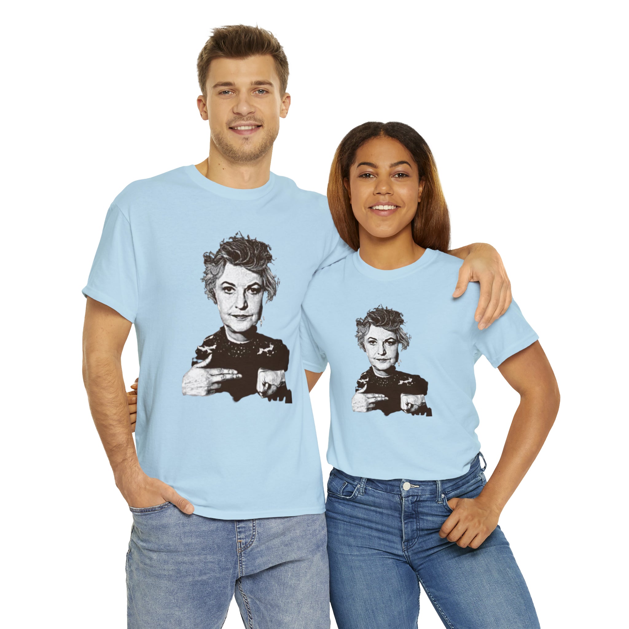 The Golden Girls 80's TV Show- Dorothy Unisex Heavy Cotton T-Shirt - Creations by Chris and Carlos