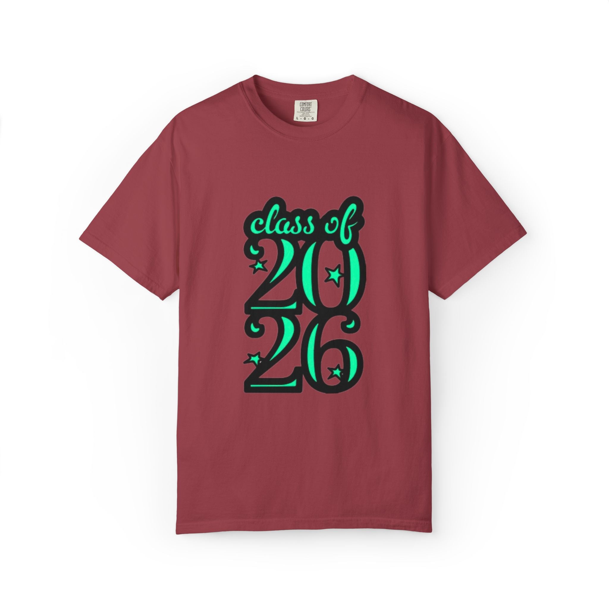 Class of 2026 Graduation Green T-Shirt - Creations by Chris and Carlos
