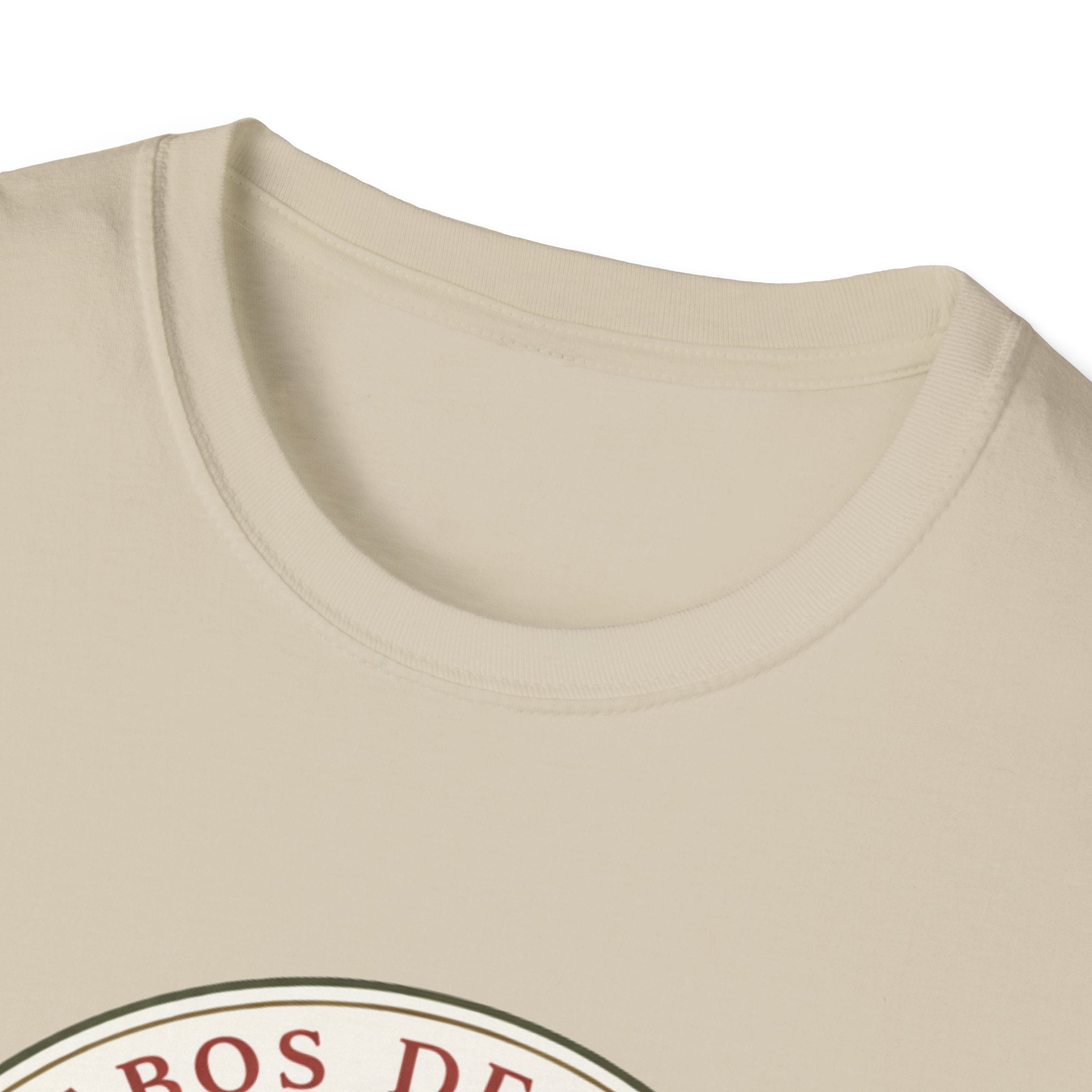 Los Cabos Desert Coast T-Shirt – Vintage Cactus Beach Badge - Creations by Chris and Carlos