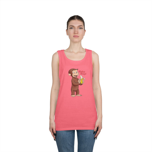 Curious George Monkey Banana Tank Top - Creations by Chris and Carlos