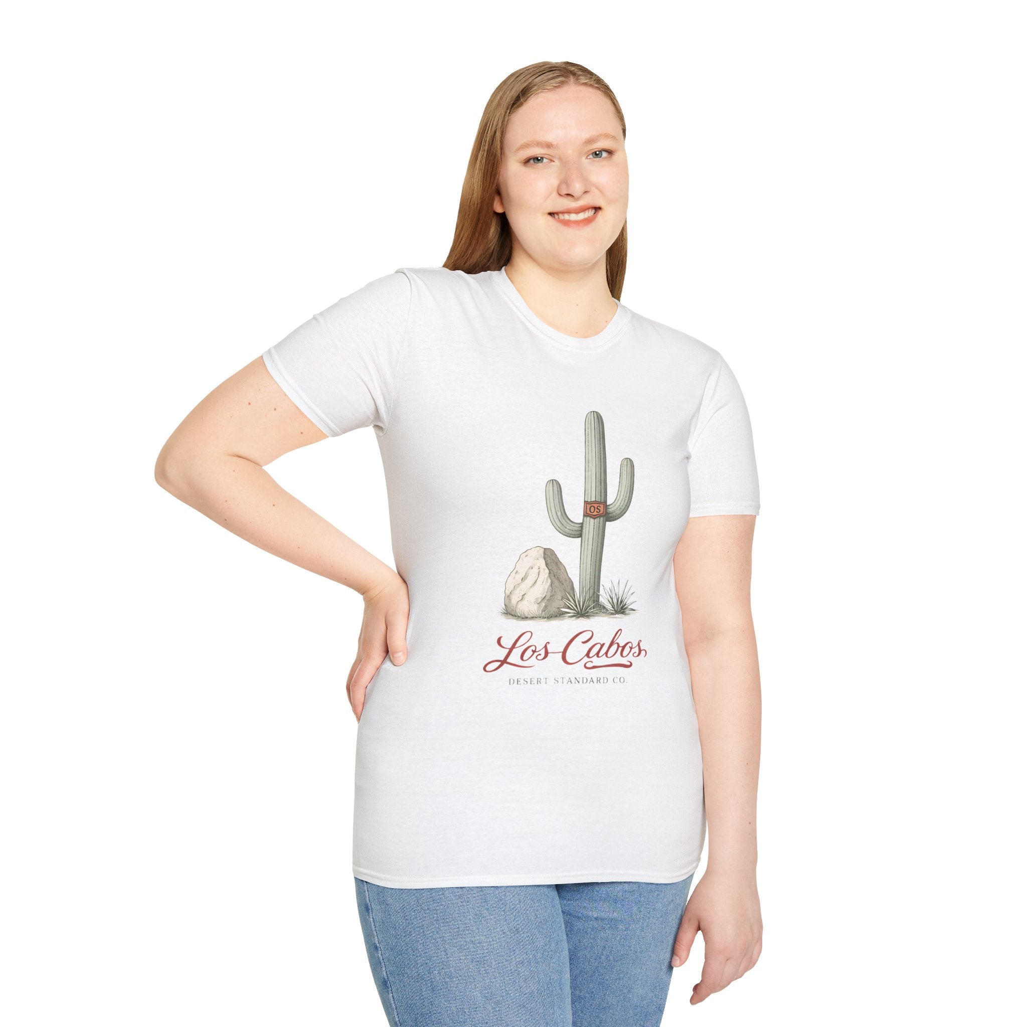 Los Cabos Cactus T-Shirt — Desert Vacation Tee - Creations by Chris and Carlos