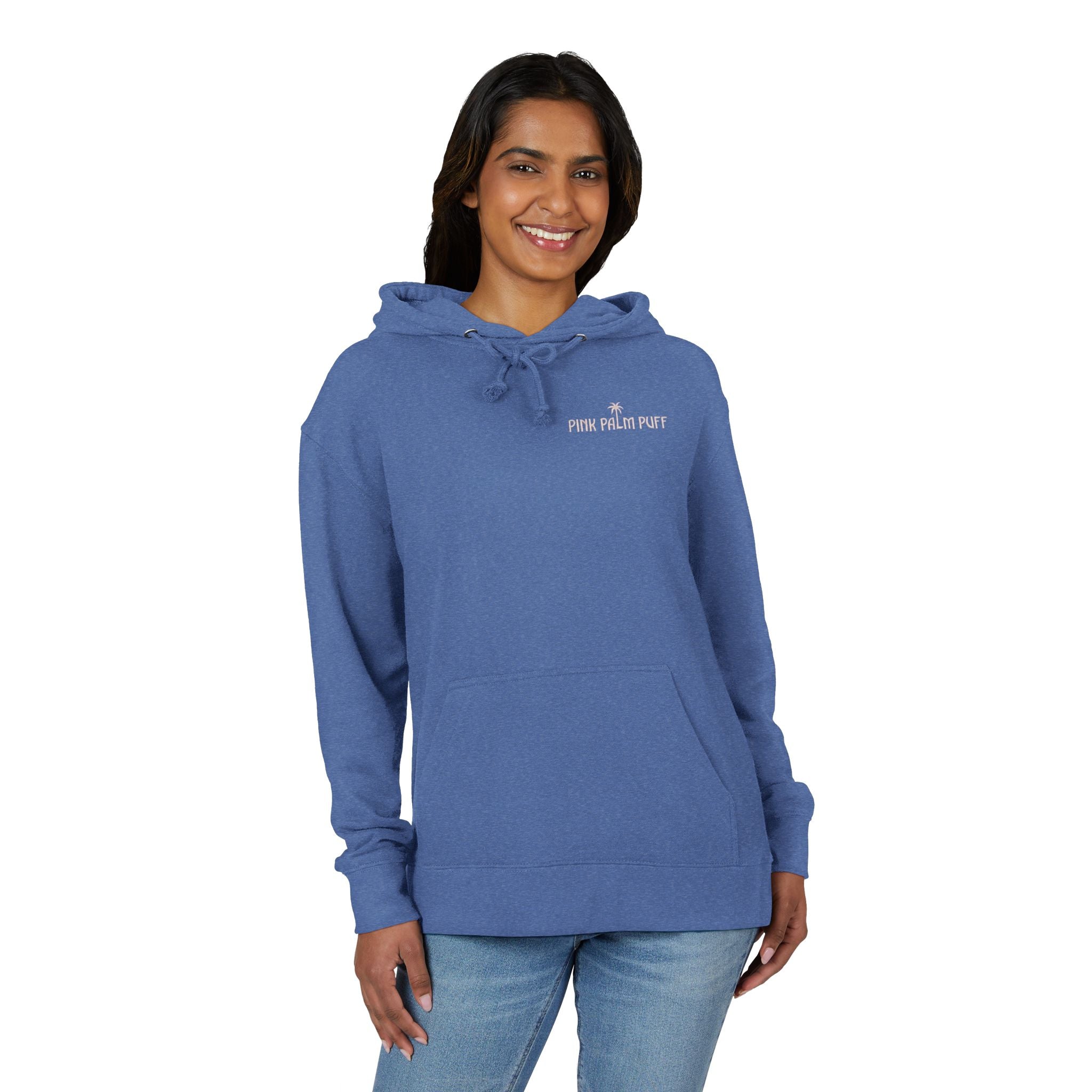 Coastal Bandana Art Hoodie — "Live in the Moment" Seahorse Design - Creations by Chris and Carlos