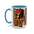 Fierce Character Coffee Mug, Anime Mug, Gift for Gamers