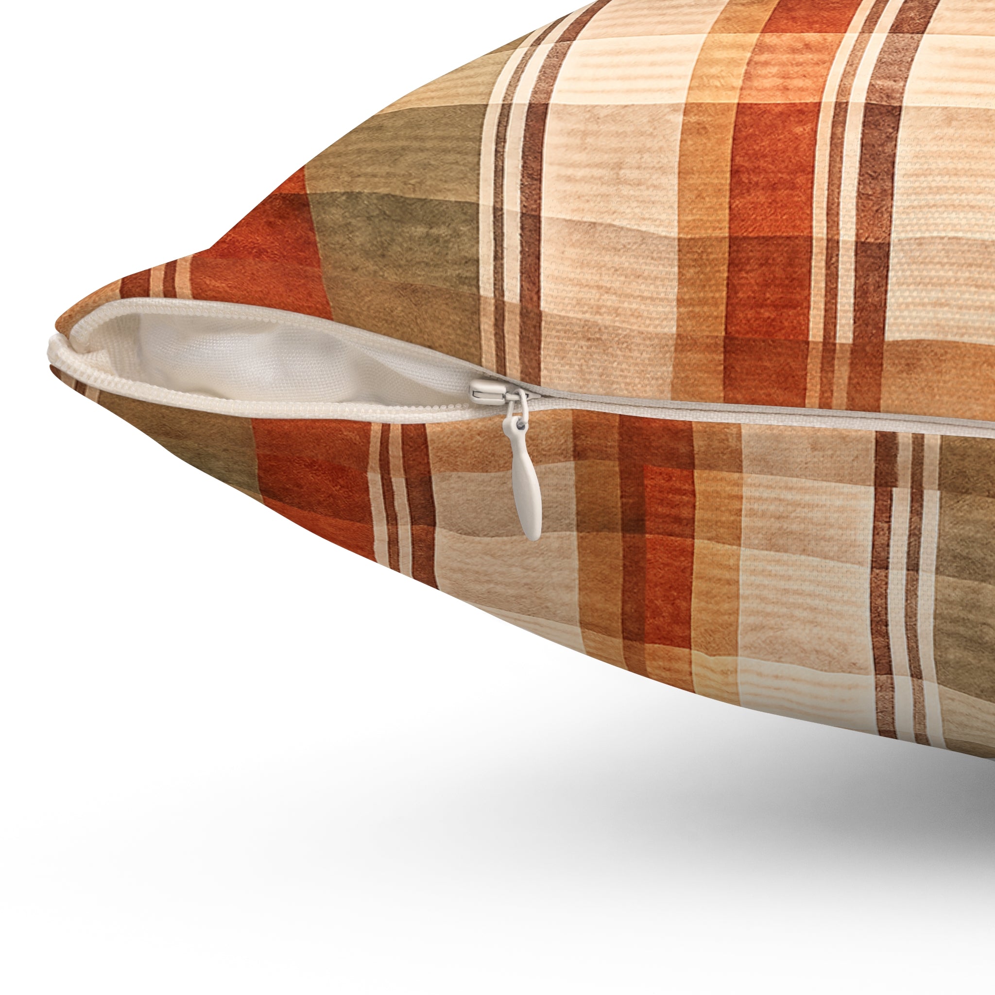 Old Soul Harvest™ Heirloom Plaid Throw Pillow - Throw Pillow from Old Soul Harvest Campfire Circle