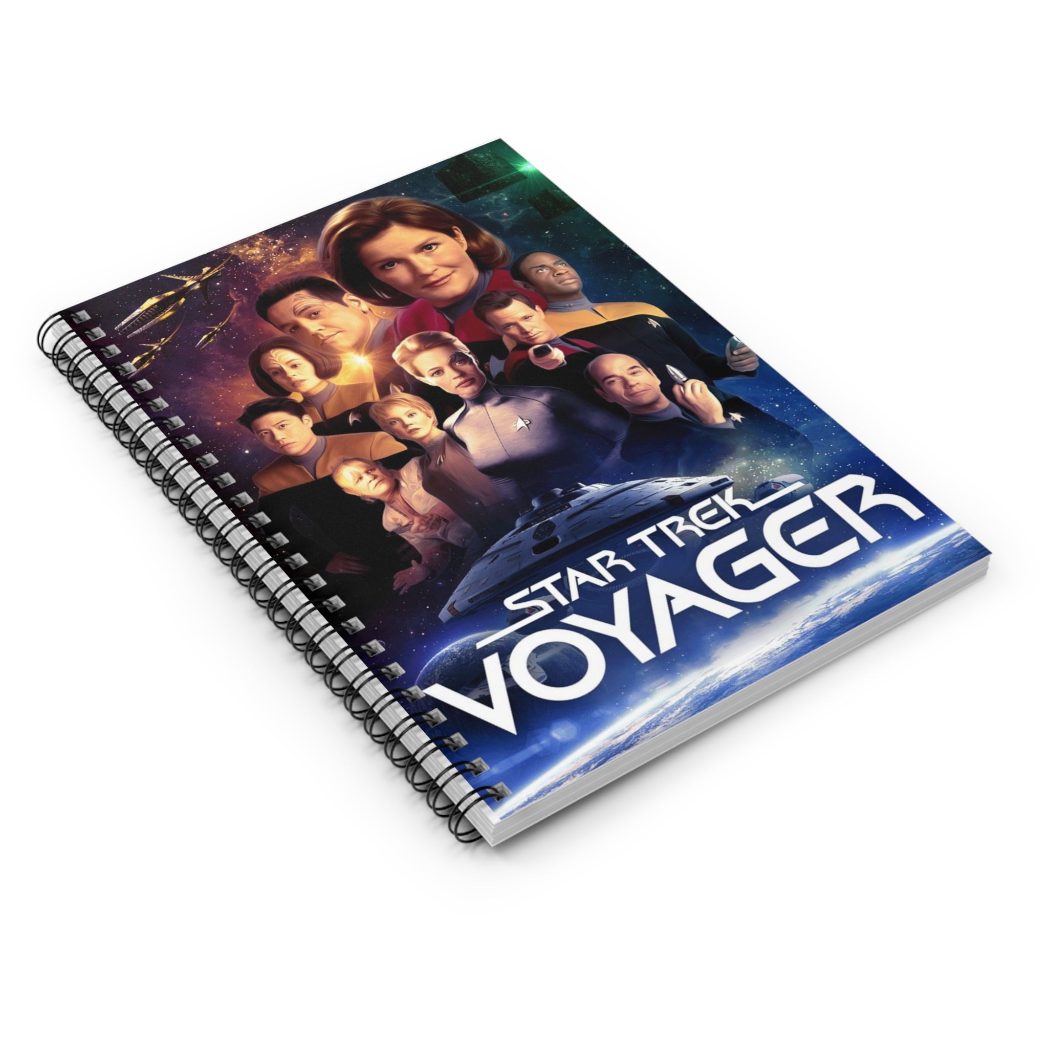 Star Trek Voyager- Spiral Notebook - Ruled Line - Creations by Chris and Carlos