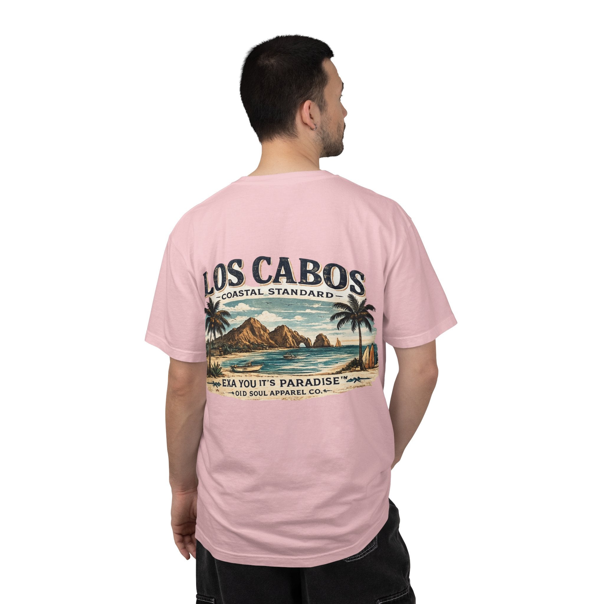 Los Cabos Paradise T-Shirt — Coastal Vintage Beach Graphic - Creations by Chris and Carlos
