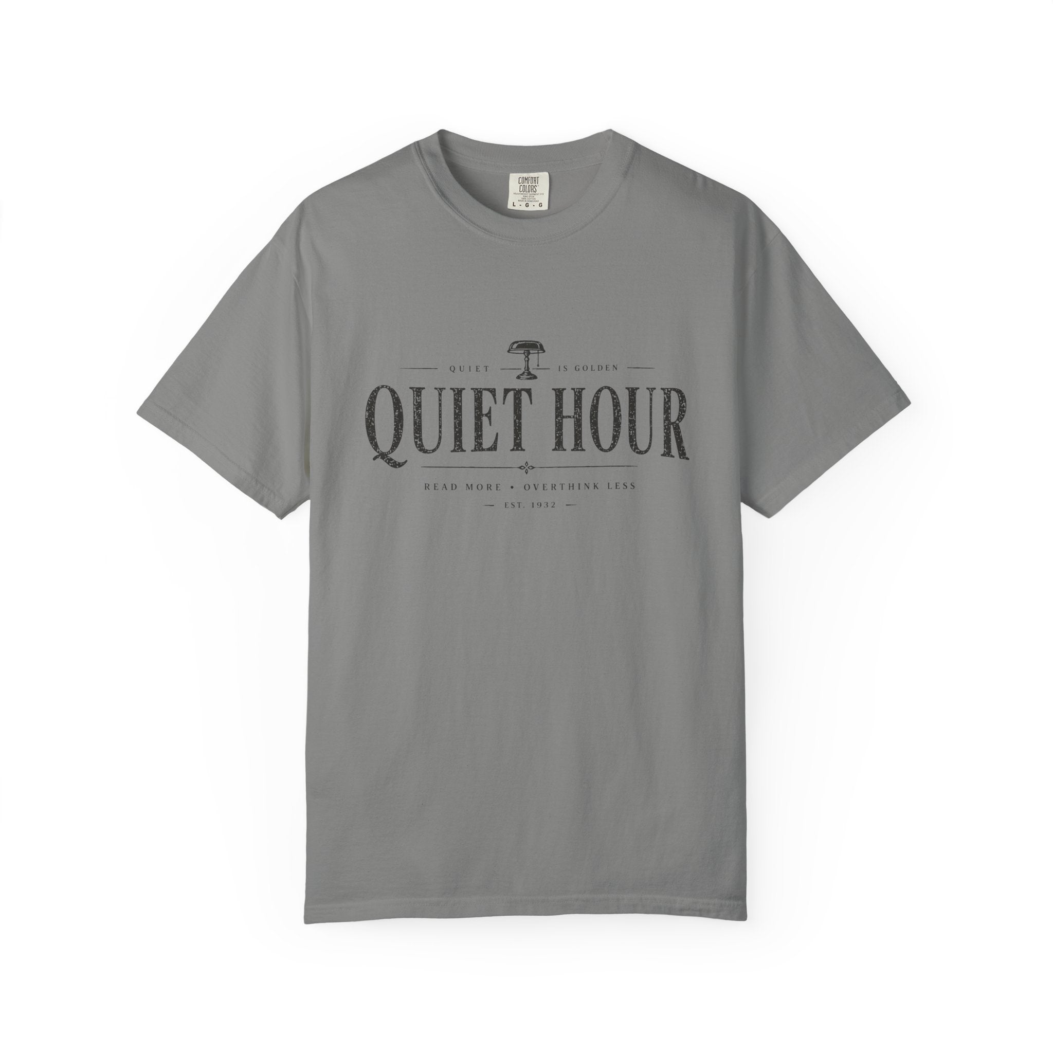 Quiet Hour T-Shirt — Vintage Relaxation Tee - Creations by Chris and Carlos