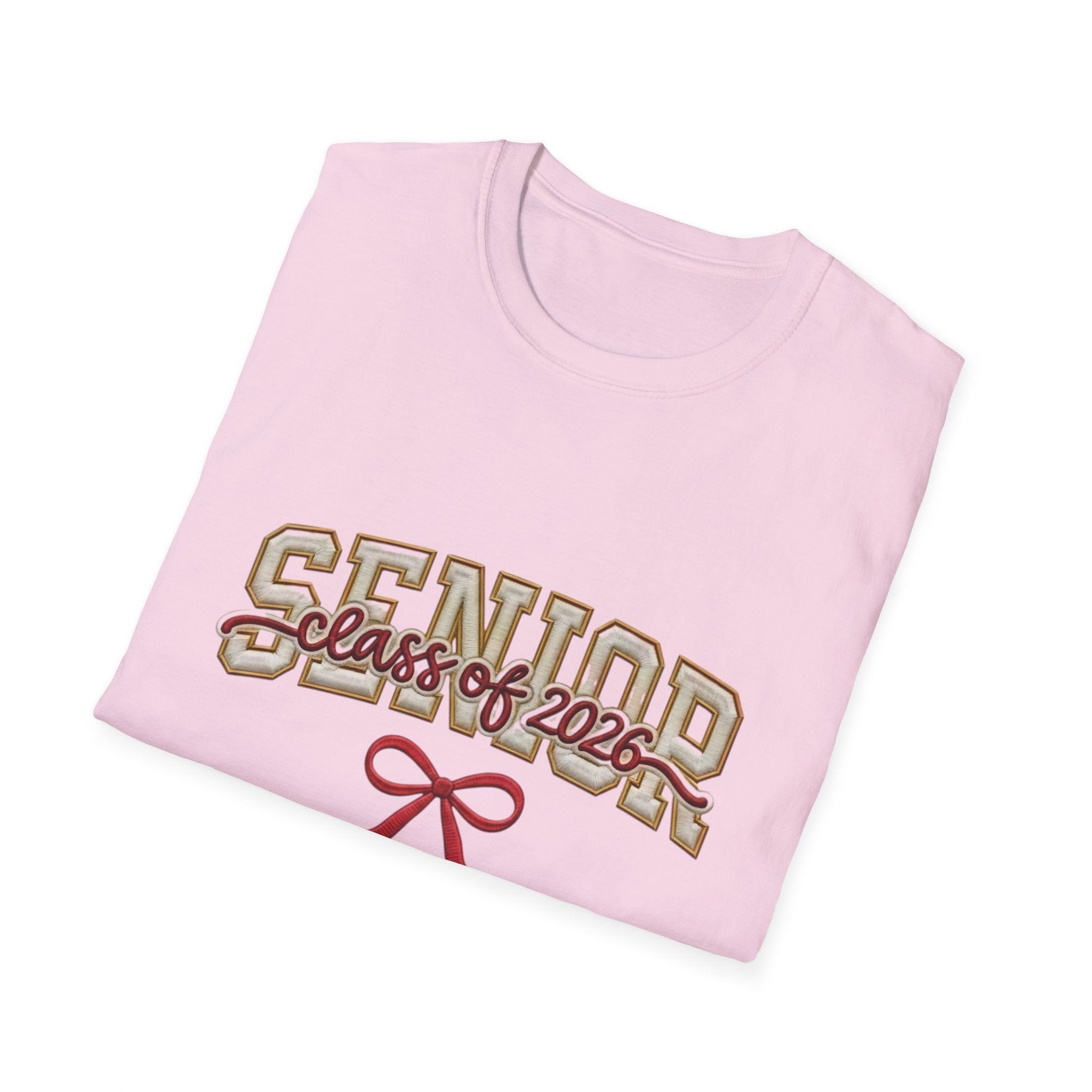 Senior Class of 2026 T-Shirt — Graduation Senior Tee with Ribbon - Creations by Chris and Carlos