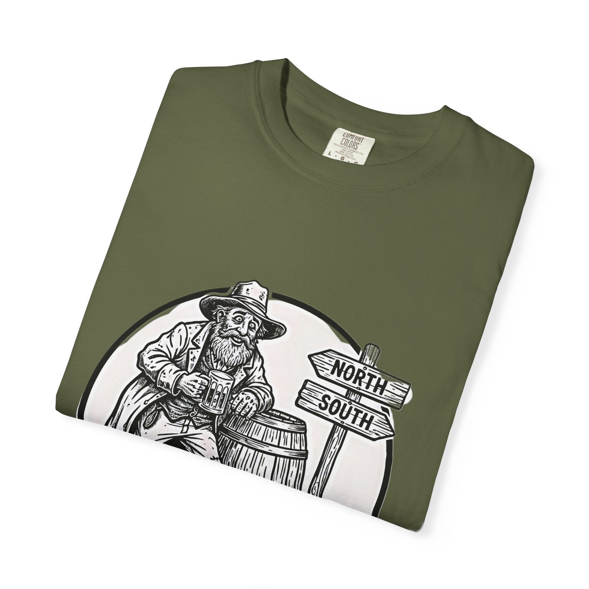Drunk as Cooter Brown T-Shirt — Vintage Country Barrel Graphic Tee - Creations by Chris and Carlos