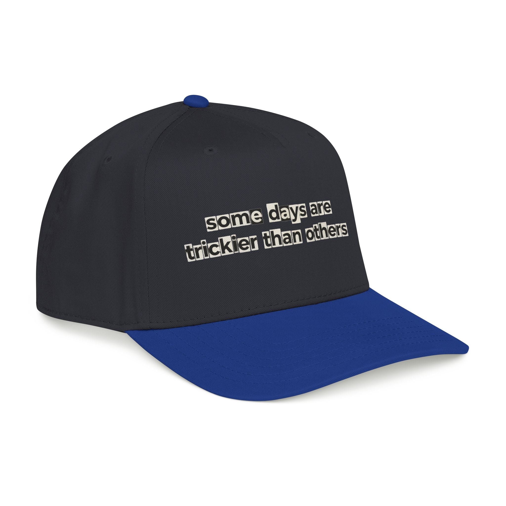 Baseball Cap — "Some Days Are Trickier Than Others" Patch - Creations by Chris and Carlos