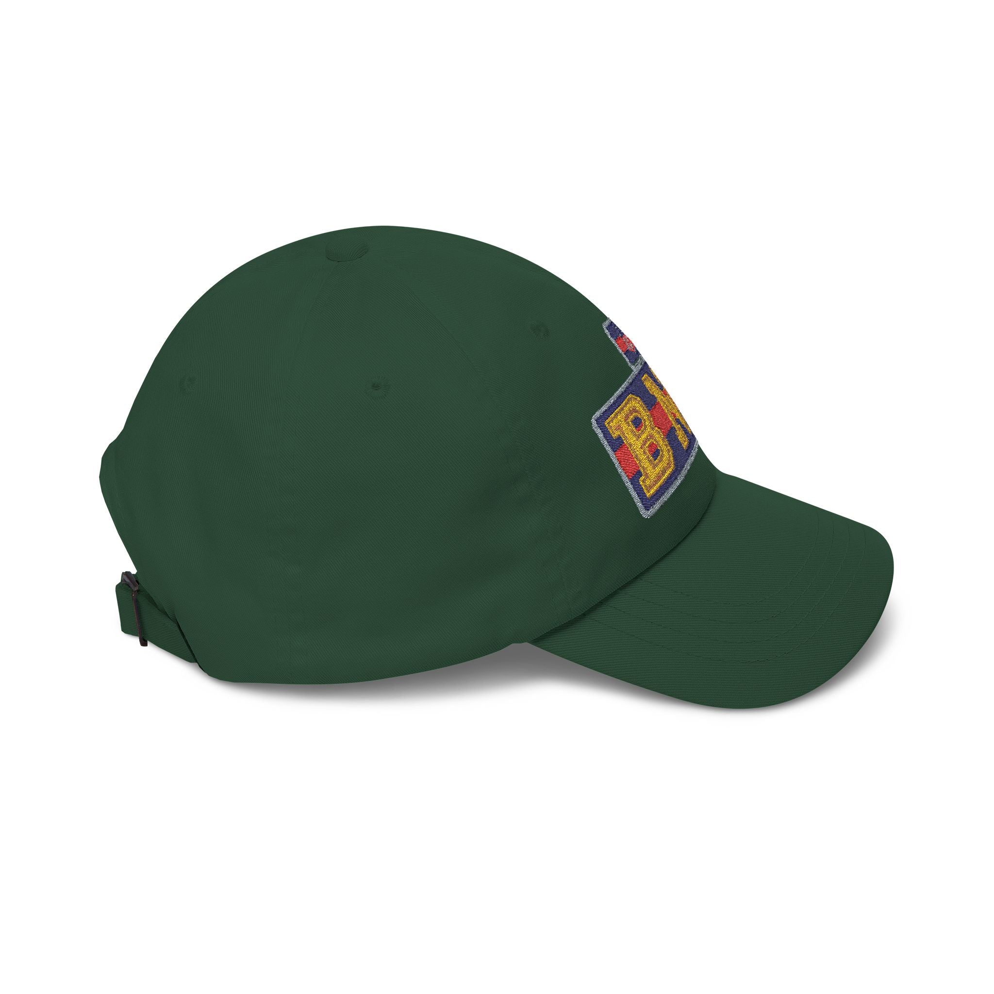 BNY Embroidered Dad Cap — Vintage Varsity Patch Baseball Hat - Creations by Chris and Carlos