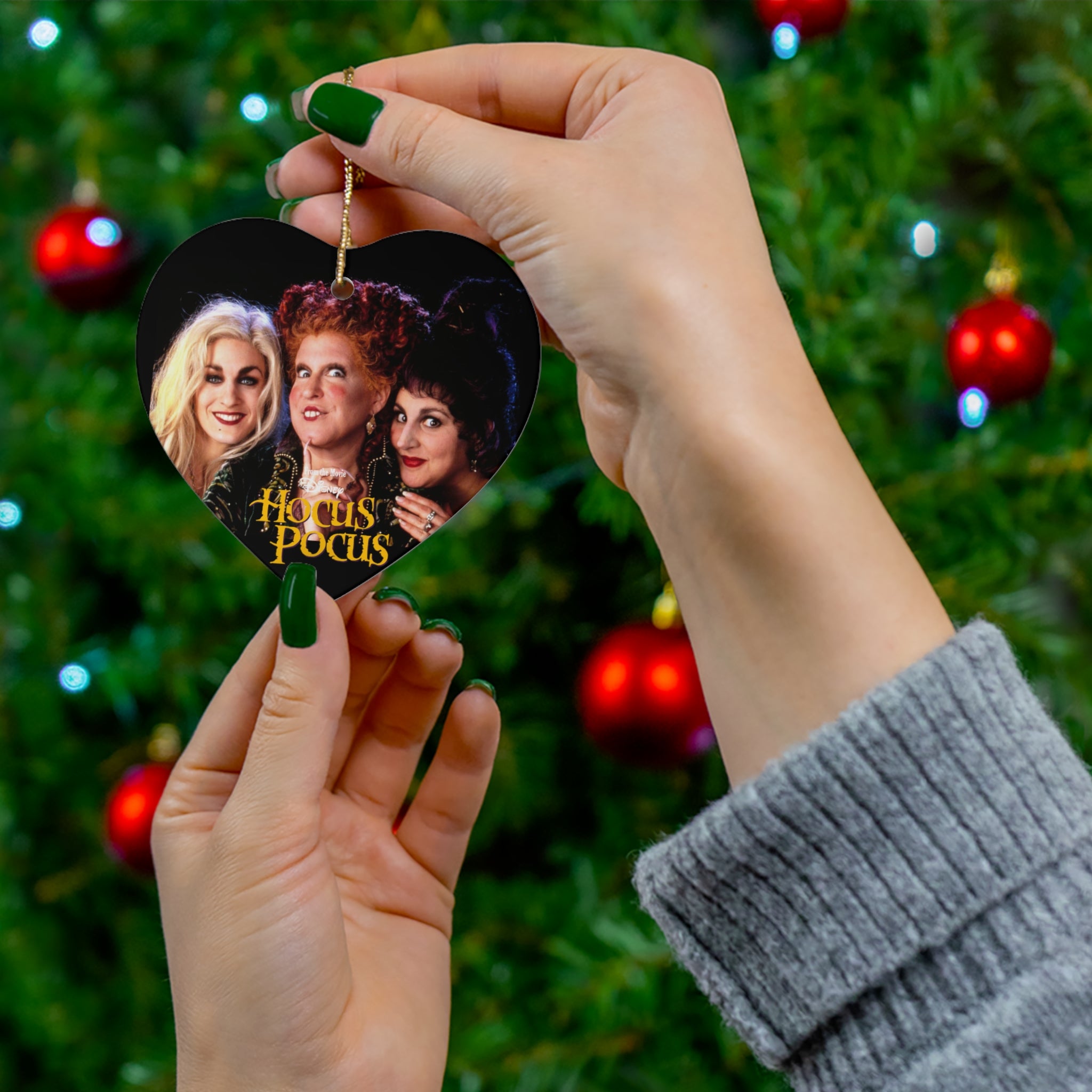 Hocus Pocus- Ceramic Ornament, 4 Shapes - Creations by Chris and Carlos