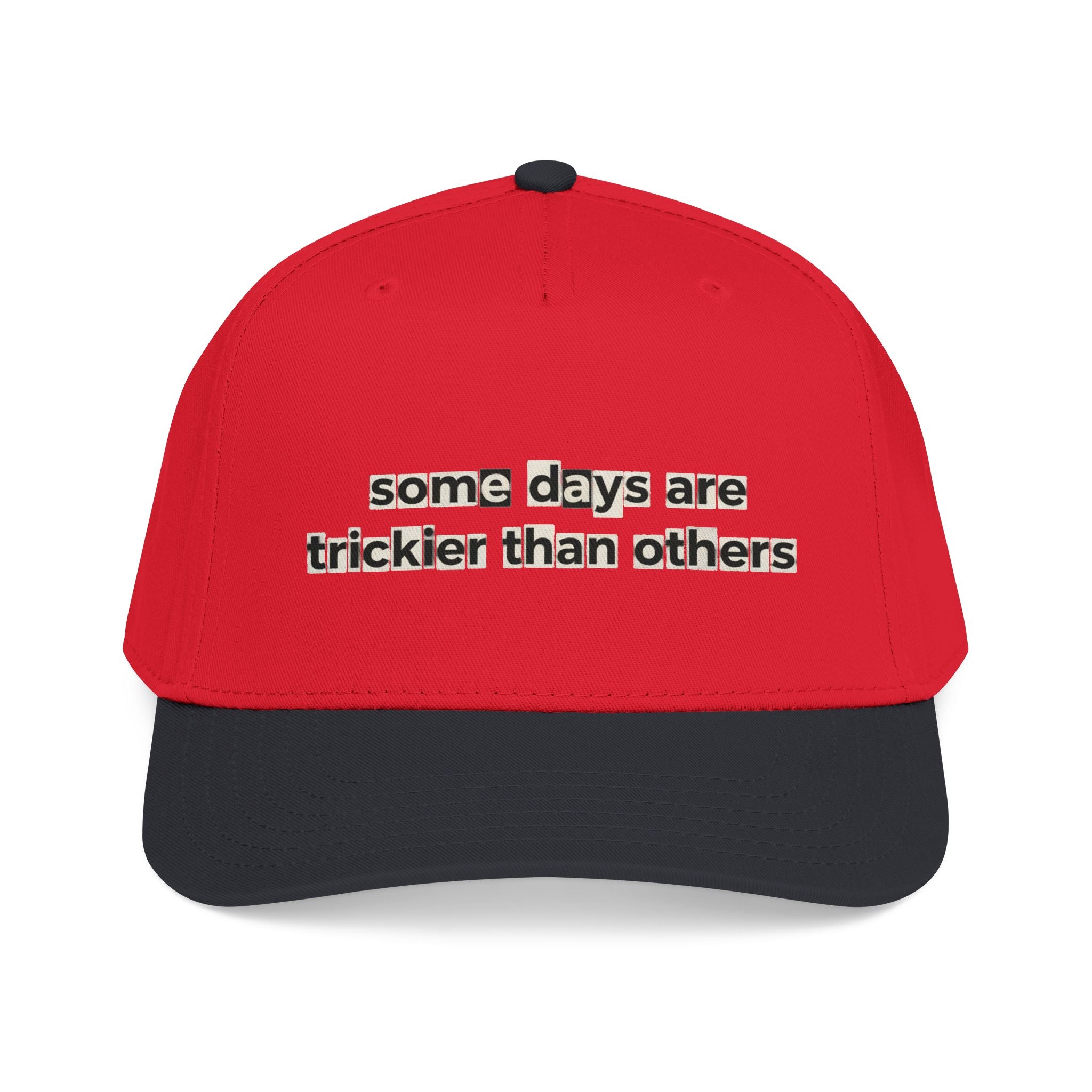 Baseball Cap — "Some Days Are Trickier Than Others" Patch - Creations by Chris and Carlos