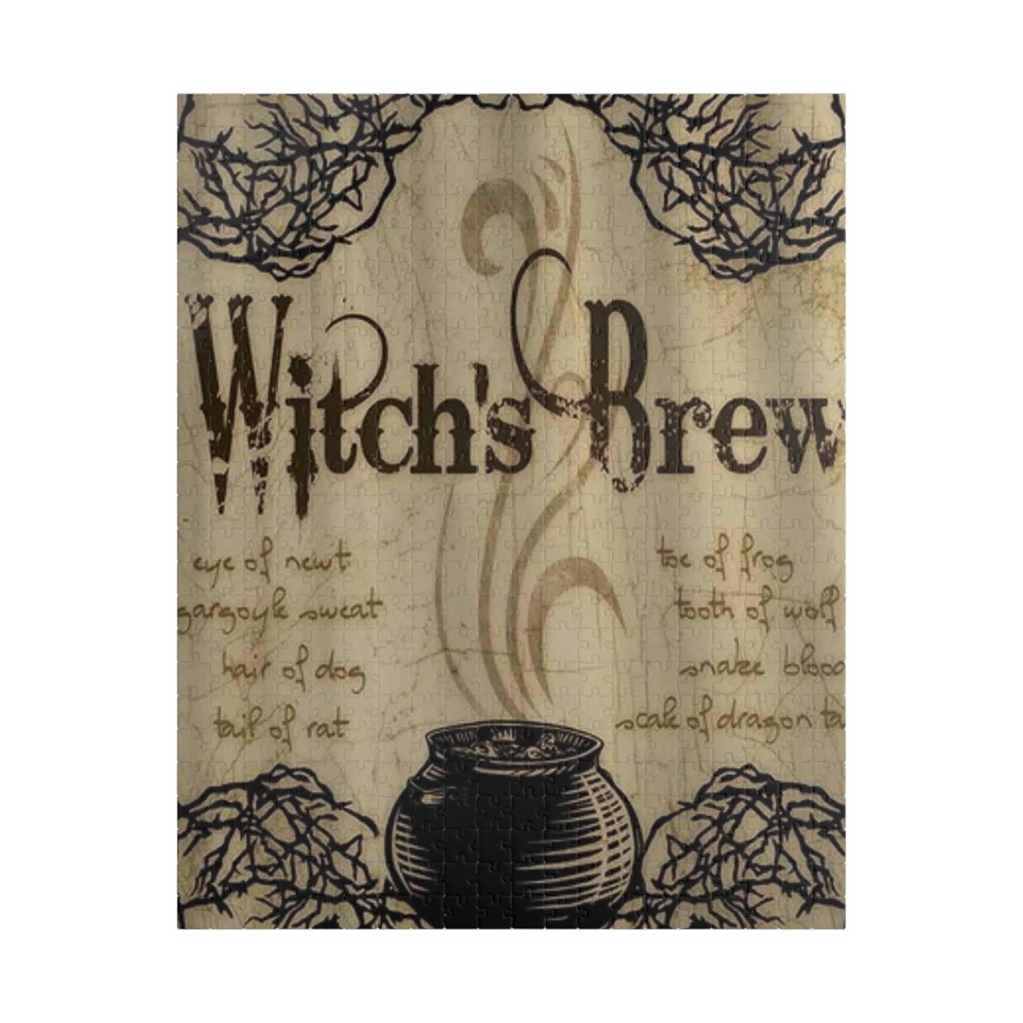 Witch's Brew- Puzzle - Creations by Chris and Carlos