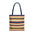 The Tailgate Crew- Stylish Stripes Tote Bag, Trendy Beach Bag, Reusable Shopping Tote