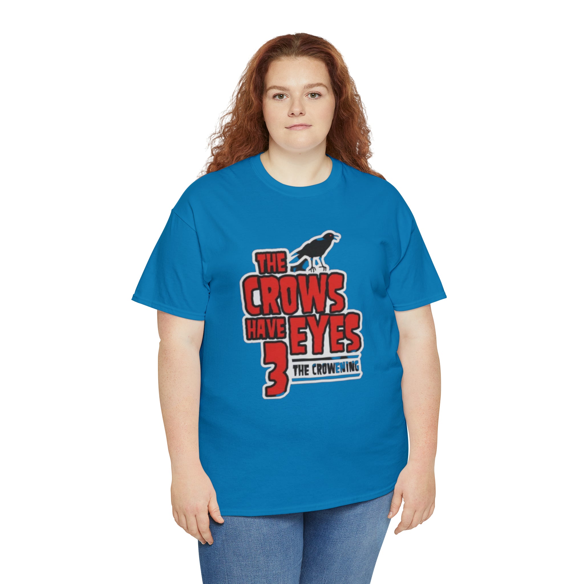 The Crows have eyes 3- Unisex Heavy Cotton T-Shirt - Creations by Chris and Carlos