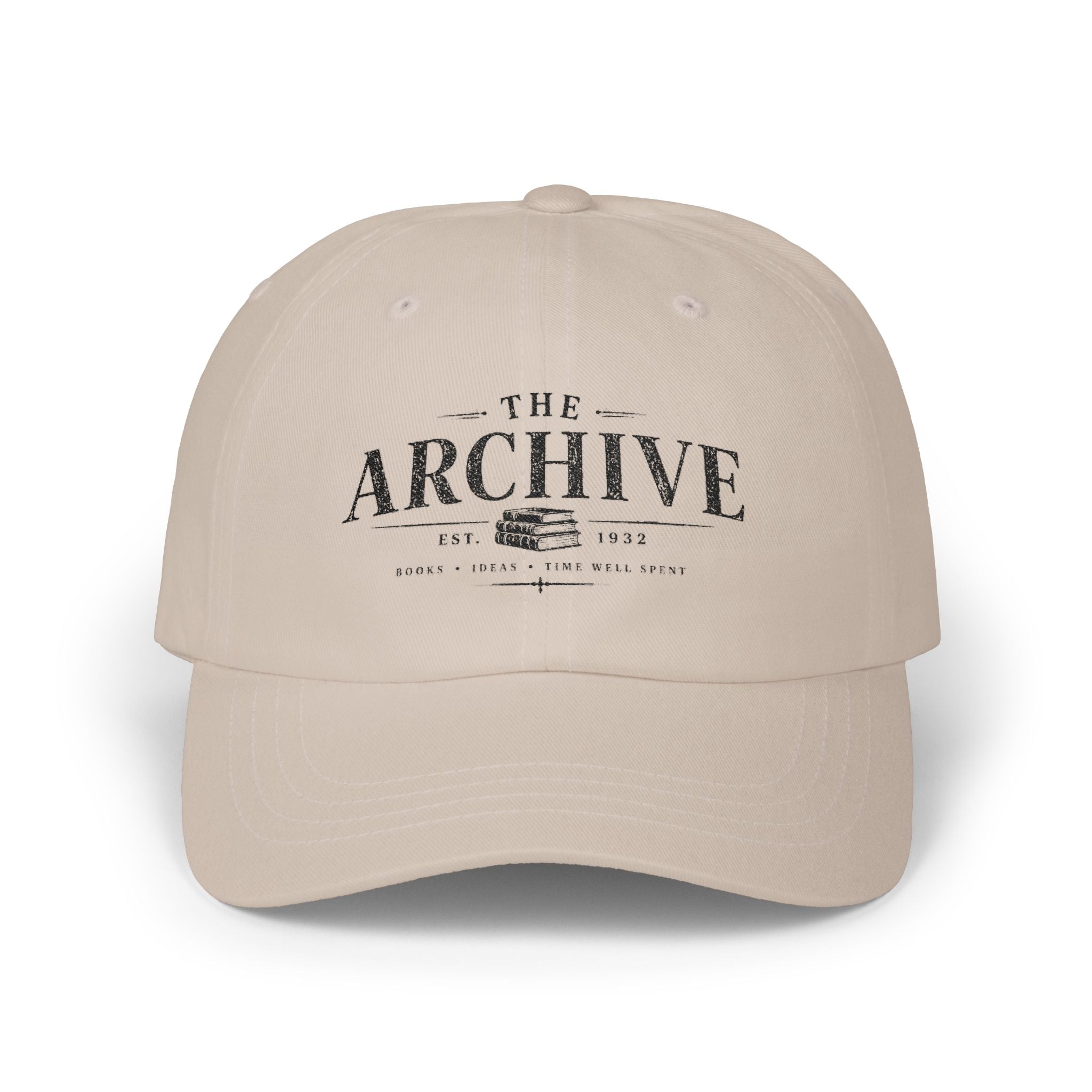 Archive Logo Dad Cap – Vintage 'The Archive' Baseball Hat - Creations by Chris and Carlos