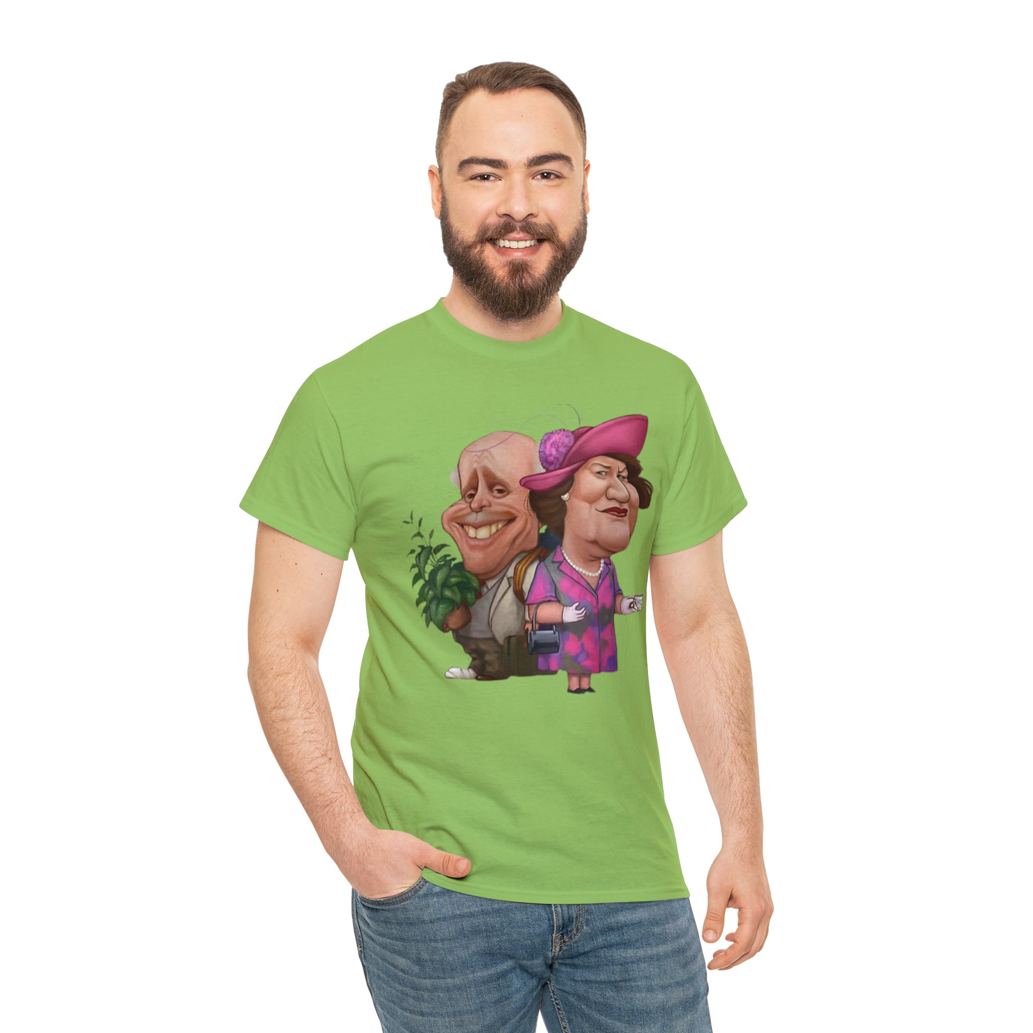 Keeping Up Appearances 90's TV Show-Unisex Heavy Cotton T-Shirt - Creations by Chris and Carlos