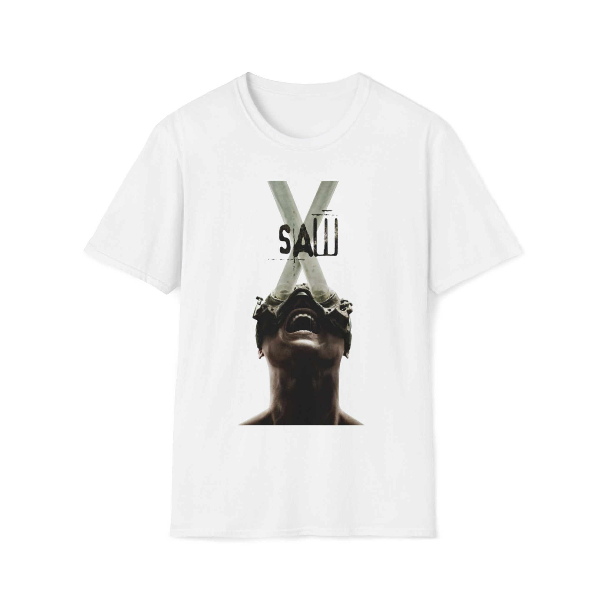 Saw X Movie- Unisex Softstyle T-Shirt - Creations by Chris and Carlos