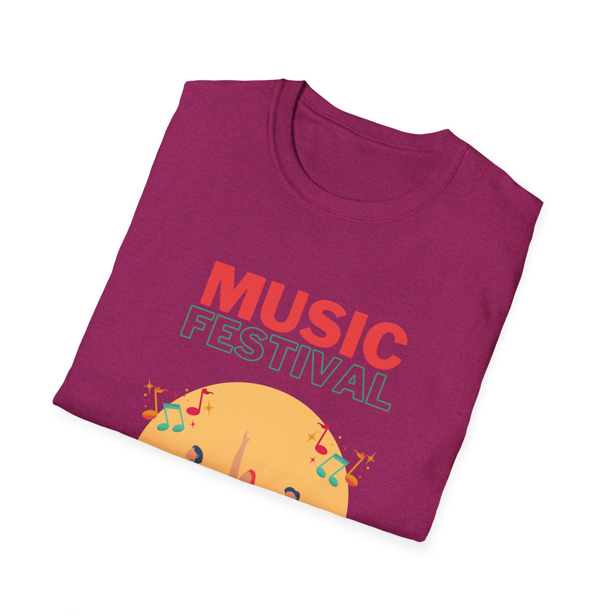 Music Festival T-Shirt — Live Band Concert Graphic Tee - Creations by Chris and Carlos