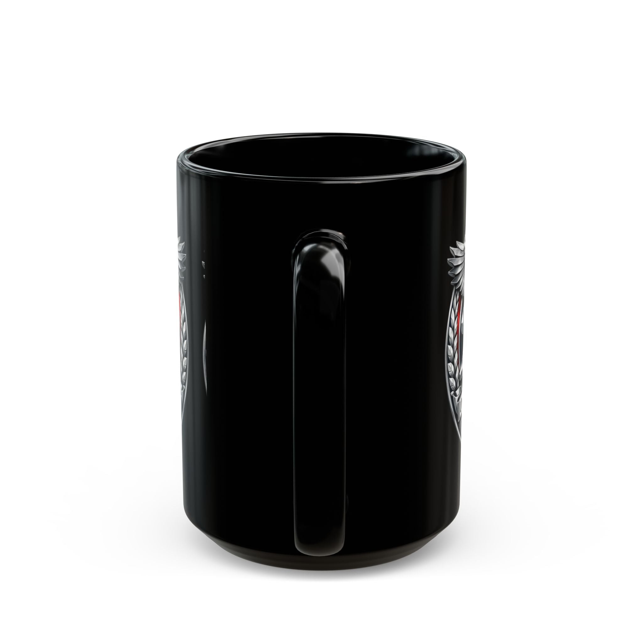 250th Anniversary Eagle Coffee Mug — United States Bicentennial Commemorative Black Mug (11oz, 15oz) - Creations by Chris and Carlos