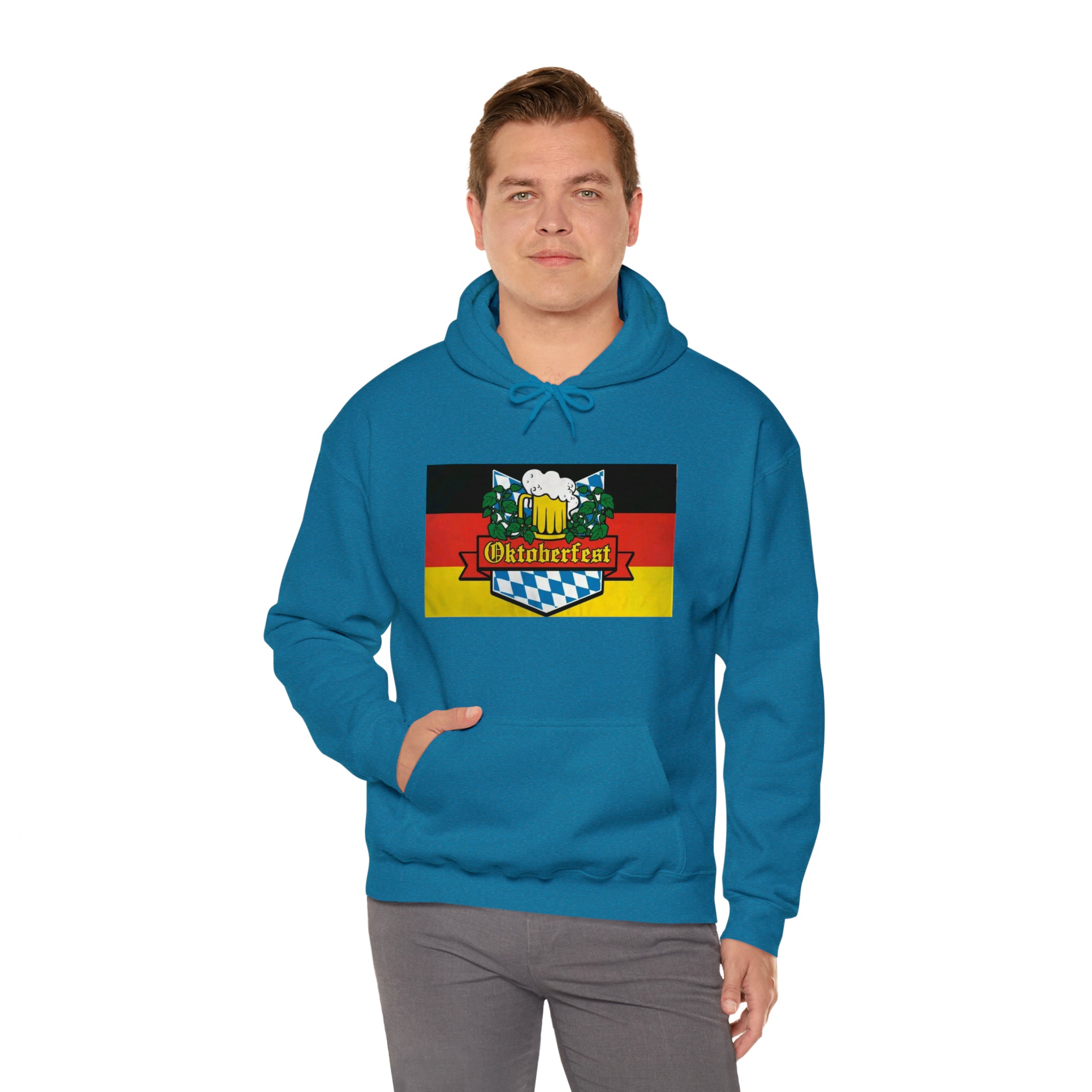 Oktoberfest-- Unisex Heavy Blend™ Hooded Sweatshirt - Creations by Chris and Carlos