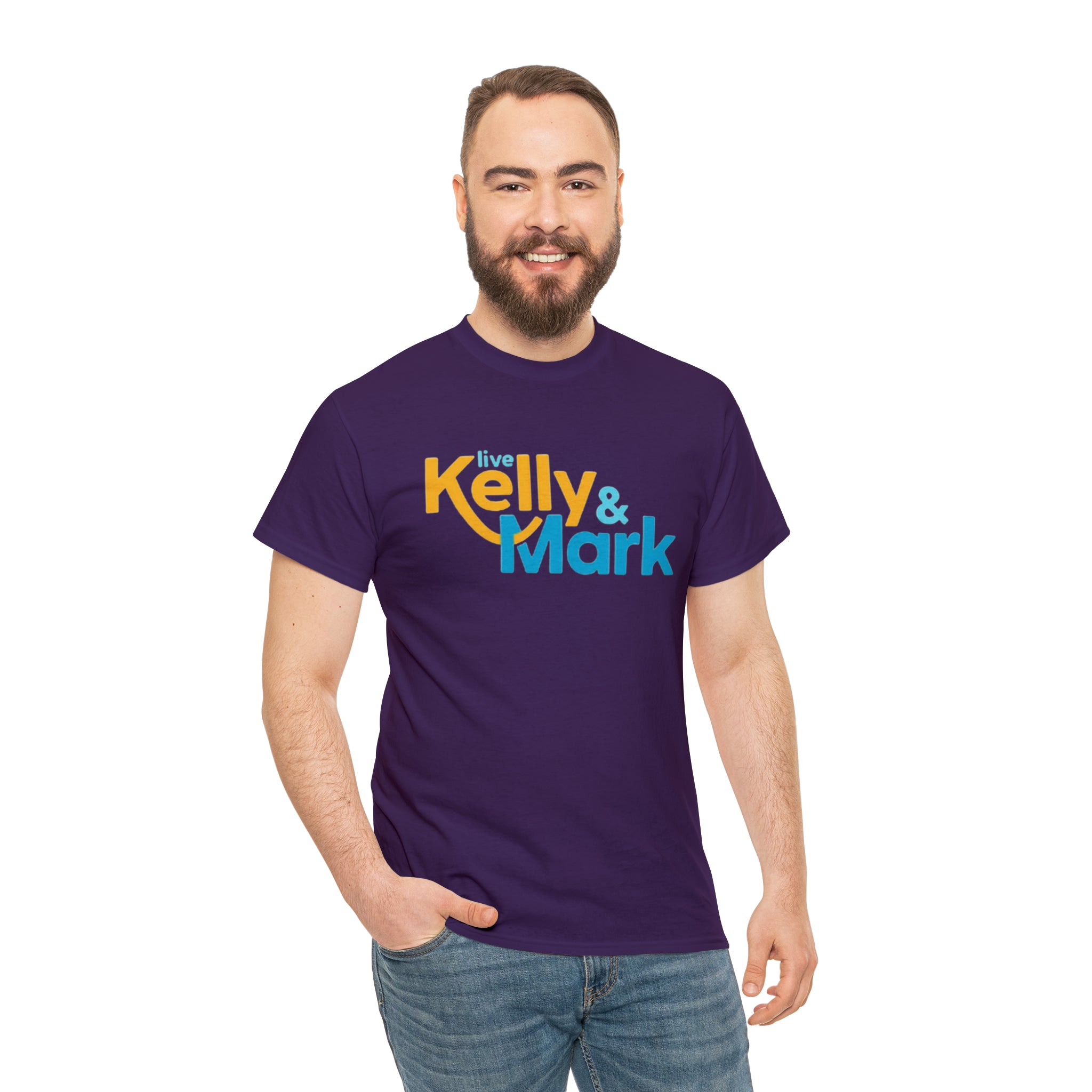 Live Kelly and Mark- Unisex Heavy Cotton T-Shirt - Creations by Chris and Carlos