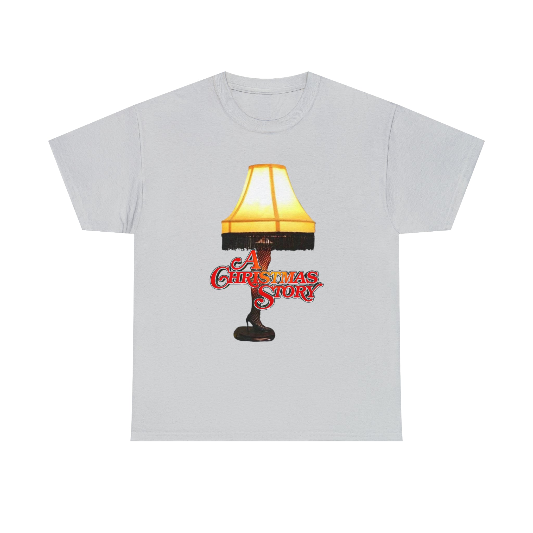 A Christmas Story- Leg Lamp Unisex Heavy Cotton T-Shirt - Creations by Chris and Carlos