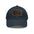 American Flag Dad Leather Stitched Patch Hat