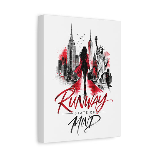 Runway State of Mind Canvas Wall Art — NYC Fashion Print - Creations by Chris and Carlos