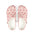 Floral Pink EVA Foam Clogs - Women's Garden Bow Print (AOP)
