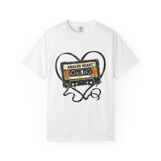 Analog Heart Cassette T-Shirt - Creations by Chris and Carlos