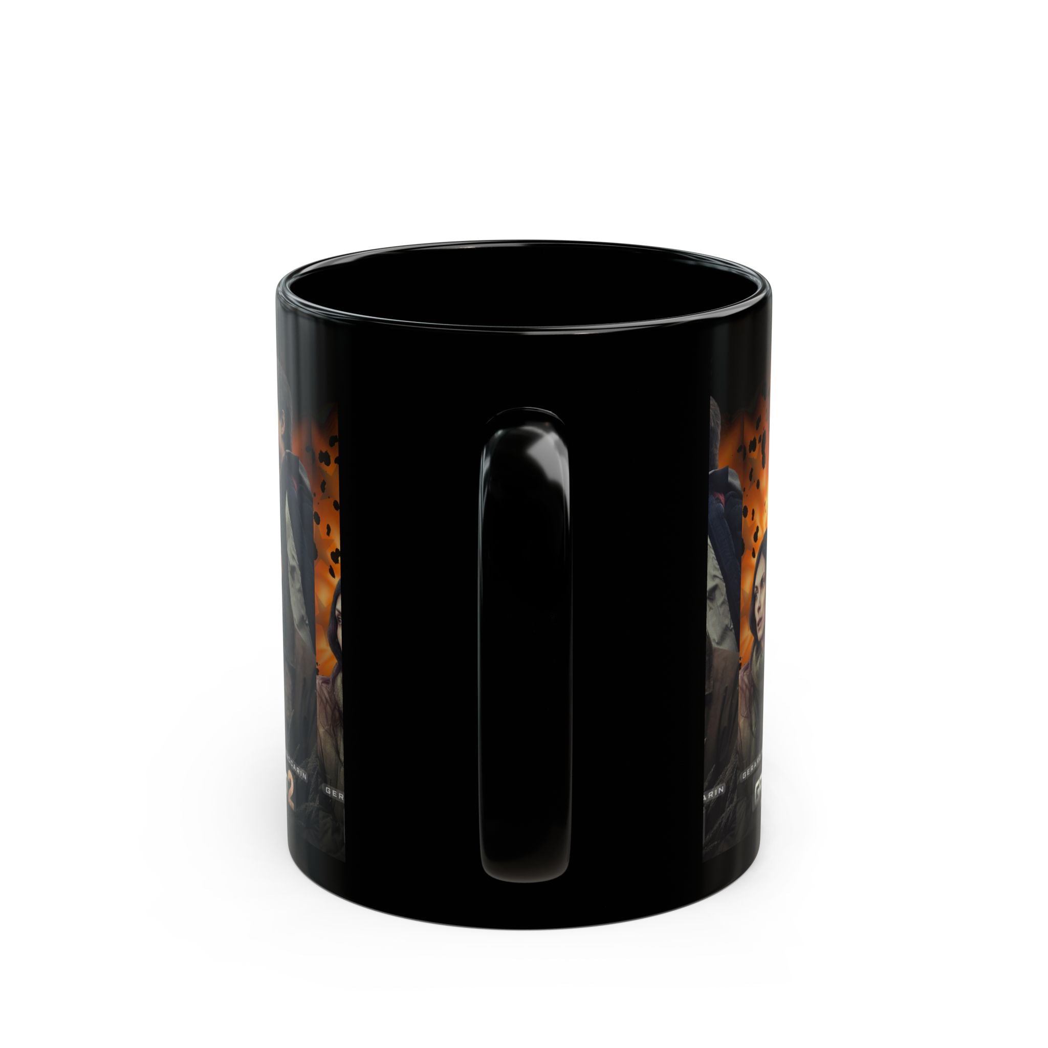 Greenland 2 Movie Poster Black Mug – Action Thriller Ceramic Coffee Cup (11oz/15oz) - Creations by Chris and Carlos