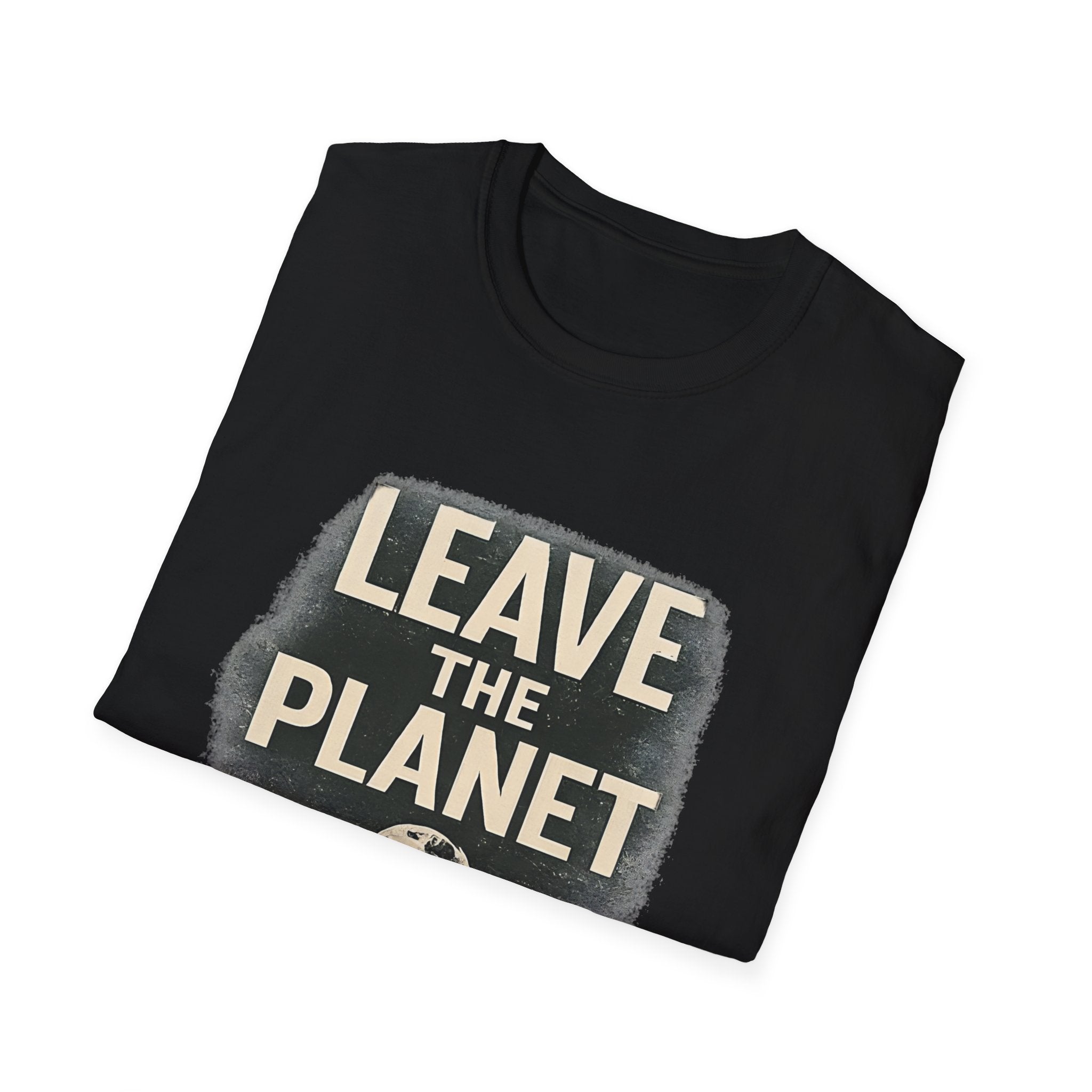 Leave the Planet T‑Shirt – Retro Space Graphic Tee - Creations by Chris and Carlos